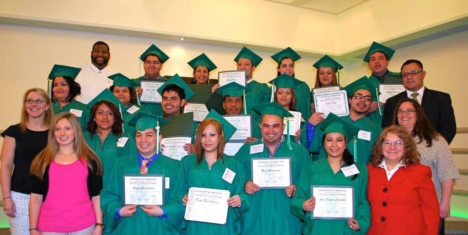This was our 2013 graduating class.  All smiles here. It was such a joy to teach and bond with the students in the program.