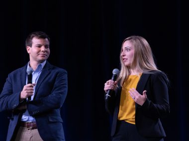 Speaking of pushing myself outside my comfort zone, this was one of my first moments speaking on stage in front of hundreds of L&D professionals at the Learning Conference in Orlando, FL.